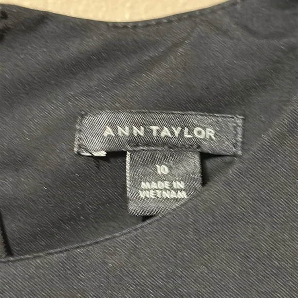 Ann Taylor Black Dress - Picture 2 of 8